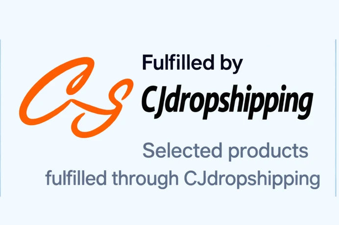 Fulfilled by CJdropshipping — Selected products fulfilled through CJdropshipping